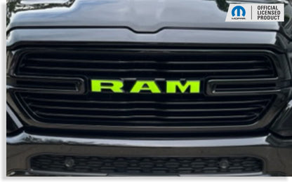 RAM Grille Emblem Overlay Decal   - 2019-2024 Ram 1500 - sku-43596718014651-sku-43596718047419-sku-43596718080187-sku-43596718112955-sku-43596718145723-  DRIVEN - 24