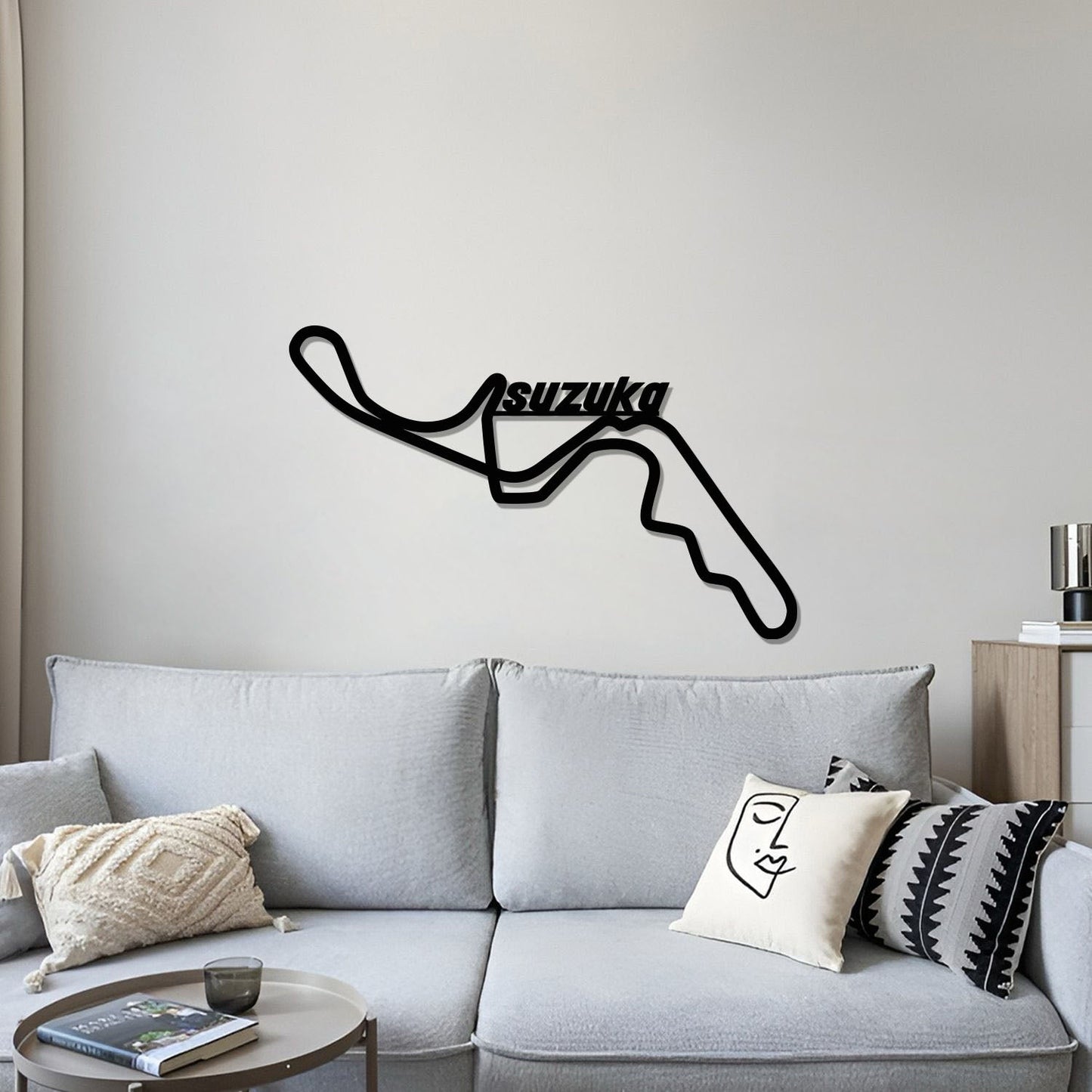 Suzuka Formula 1 Metal Circuit Wall Art - MT1100 - MT1100B40-MT1100B69-MT1100B99-  DRIVEN - 4
