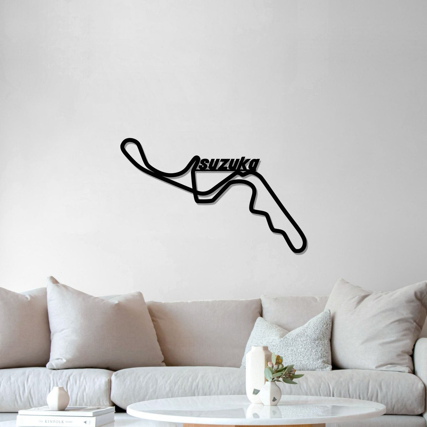Suzuka Formula 1 Metal Circuit Wall Art - MT1100 - MT1100B40-MT1100B69-MT1100B99-  DRIVEN - 5