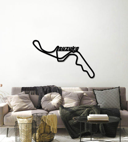 Suzuka Formula 1 Metal Circuit Wall Art - MT1100 - MT1100B40-MT1100B69-MT1100B99-  DRIVEN - 6