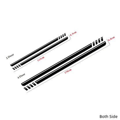 First Edition Carbon Fiber Door Side Stripe Decal for Ford Bronco 4-Door (2021–2025) | Vinyl Graphics Kit - 200000182:29;5:361385#4 door-200000182:691#Matte black;5:200000990#2 door-200000182:691#Matte black;5:361385#4 door-200000182:10;5:200000990#2 door-200000182:193#Glossy black;5:200000990#2 door-  DRIVEN - 5