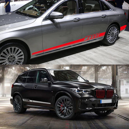 Side Stripe Body Decal for BMW X5 / X3 / X6 / X1 / X2 / X4 / X7 / M2 / M3 / M4 / M5 | Full Lineup Vinyl - 200000182:200013901#Matt Sliver;355:203282824#X2-200000182:200013901#Matt Sliver;355:203282825#X3-200000182:350850#Matt Gold;355:203282817#M4-200000182:200013901#Matt Sliver;355:203282823#X1-200000182:200013901#Matt Sliver;355:203282819#X6-  DRIVEN - 4