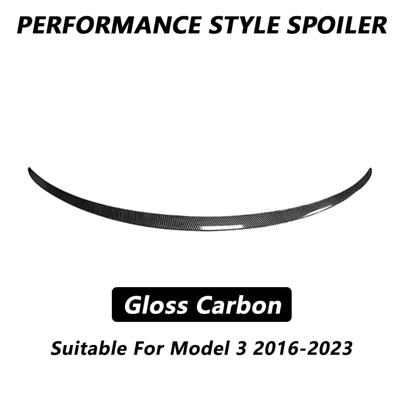 Performance-Style ABS Rear Trunk Spoiler for Tesla Model 3 / Model 3 Highland / Model Y (2018–2026) - 14:200004890#Model3-GC;200007763:201336106-14:200002130#Model3-MB;200007763:201336106-14:200572156#Model3-GB;200007763:201336106-14:173#MY M3 HIGHLAND-MC;200007763:201336106-14:350853#MY M3 HIGHLAND-GC;200007763:201336106-  DRIVEN - 8