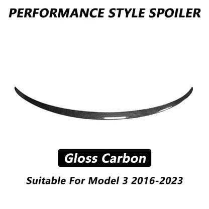 Performance-Style ABS Rear Trunk Spoiler for Tesla Model 3 / Model 3 Highland / Model Y (2018–2026) - 14:200004890#Model3-GC;200007763:201336106-14:200002130#Model3-MB;200007763:201336106-14:200572156#Model3-GB;200007763:201336106-14:173#MY M3 HIGHLAND-MC;200007763:201336106-14:350853#MY M3 HIGHLAND-GC;200007763:201336106-  DRIVEN - 8