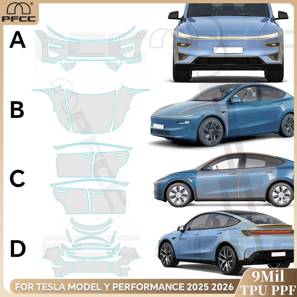 Precut Matte PPF for Tesla Model Y Juniper Performance (2025–2026) | TPU Paint Protection Film - 200000182:175#Juniper Rear Trunk;5:361385#Matte Film-200000182:175#Juniper Rear Trunk;5:200000990#Clear Film-200000182:193#Juniper Whole Set;5:361385#Matte Film-200000182:193#Juniper Whole Set;5:200000990#Clear Film-200000182:29#Universal Hood;5:361385#Matte Film-  DRIVEN - 1