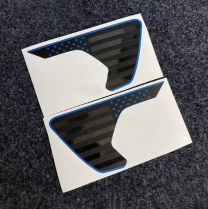 American Flag Hood, Fender Vent & Side Decal Kit for Jeep Wrangler JL / Gladiator (2018–2023) | Matte Vinyl - 200000182:496#B-200000182:10#A-200000182:350686#D-200000182:173#C-  DRIVEN - 6