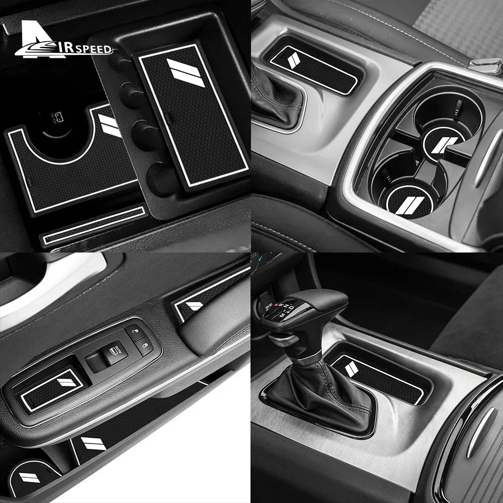 Anti-Slip Cup Holder Mat for Dodge Durango (2014–2020) / Charger (2015–2023) | CCC Waterproof KUNGKIC