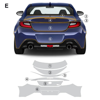 Precut PPF for Toyota GR86 (2021–2025) | TPU Paint Protection Film Clear Bra - 200000182:175#Whole Set;5:200000990#Clear Film-200000182:10#Trunk;5:200000990#Clear Film-200000182:193#Front;5:200000990#Clear Film-200000182:691#Door;5:200000990#Clear Film-200000182:29#Hood;5:200000990#Clear Film-  DRIVEN - 7