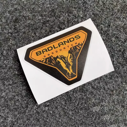 Badlands Sasquatch Fender Vent Decal for Ford Bronco | Forest Mountain Emblem Vinyl Sticker - 200000182:771#D;5:100014064#10.5x7.5cm-200000182:691#C;5:100014064#10.5x7.5cm-200000182:29#B;5:100014064#10.5x7.5cm-200000182:193#A;5:100014064#10.5x7.5cm-  DRIVEN - 7