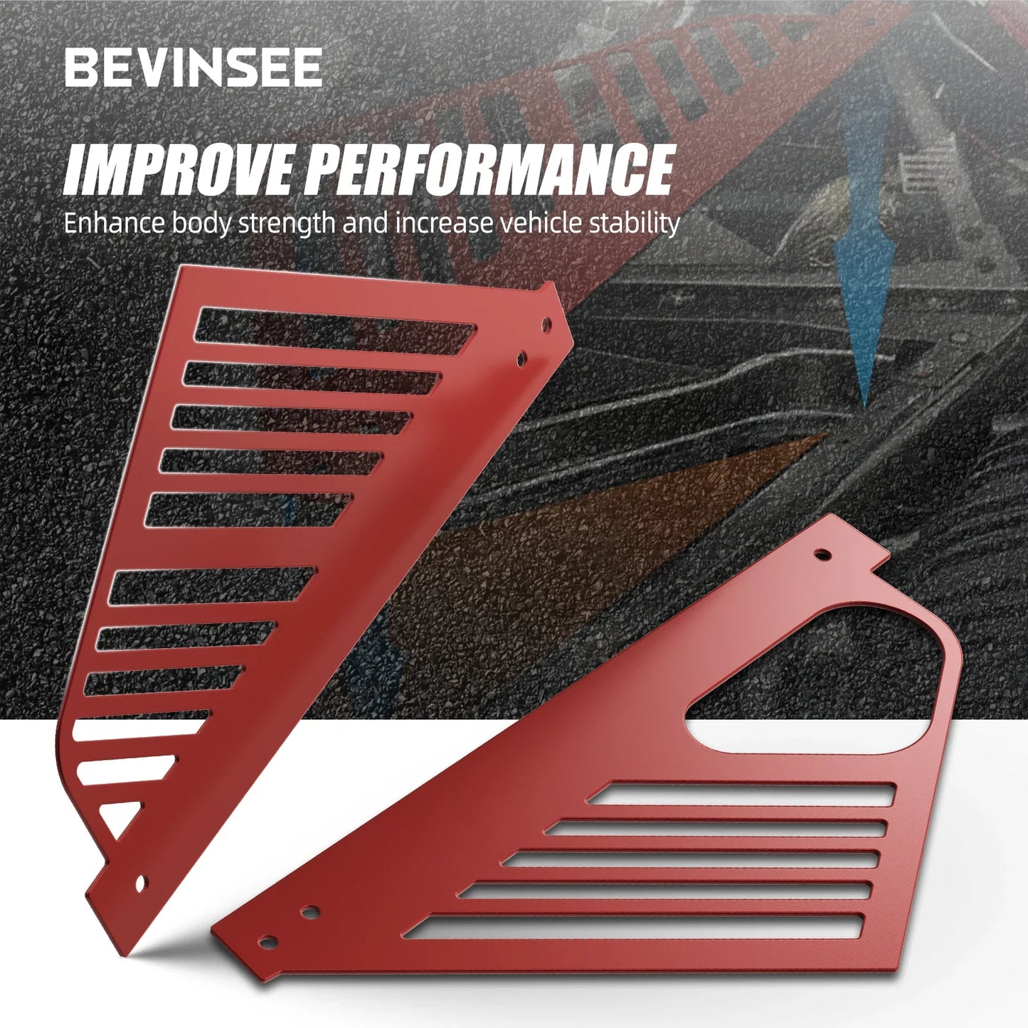 Aluminium Engine Bay Compartment Covers for Chevrolet Corvette C8 (2020–2023) | BEVINSEE