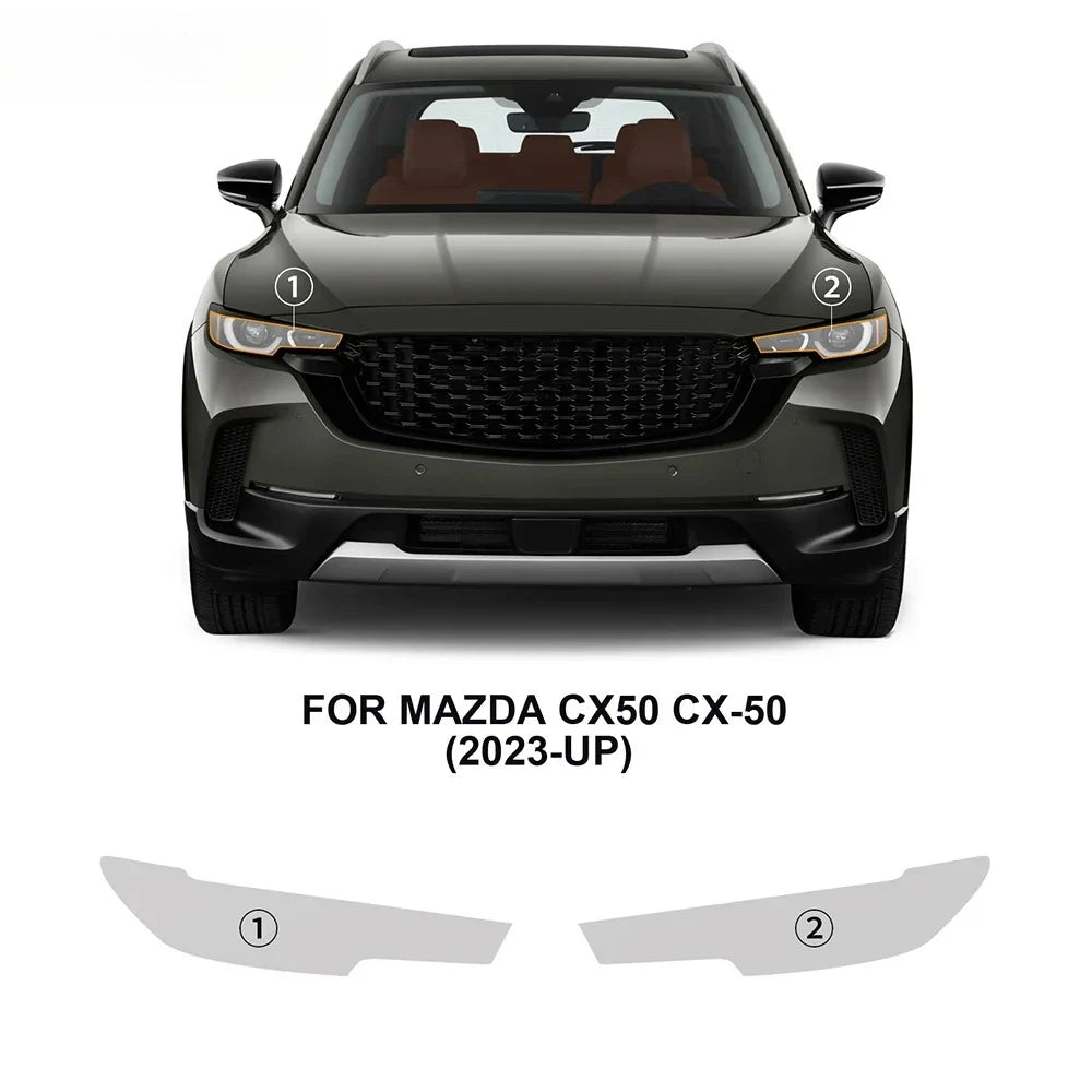 Precut PPF for Mazda CX-50 (2023–2025) | TPU Headlight, Mirror & Pillar Paint Protection Film - 200000182:193#B C Pillars Film;355:203282823#With Tools;5:200000990#Transparent Film-200000182:691#Headlight Film;355:203282823#With Tools;5:200000990#Transparent Film-200000182:29#Rearview Film;355:203282823#With Tools;5:200000990#Transparent Film-  DRIVEN - 8