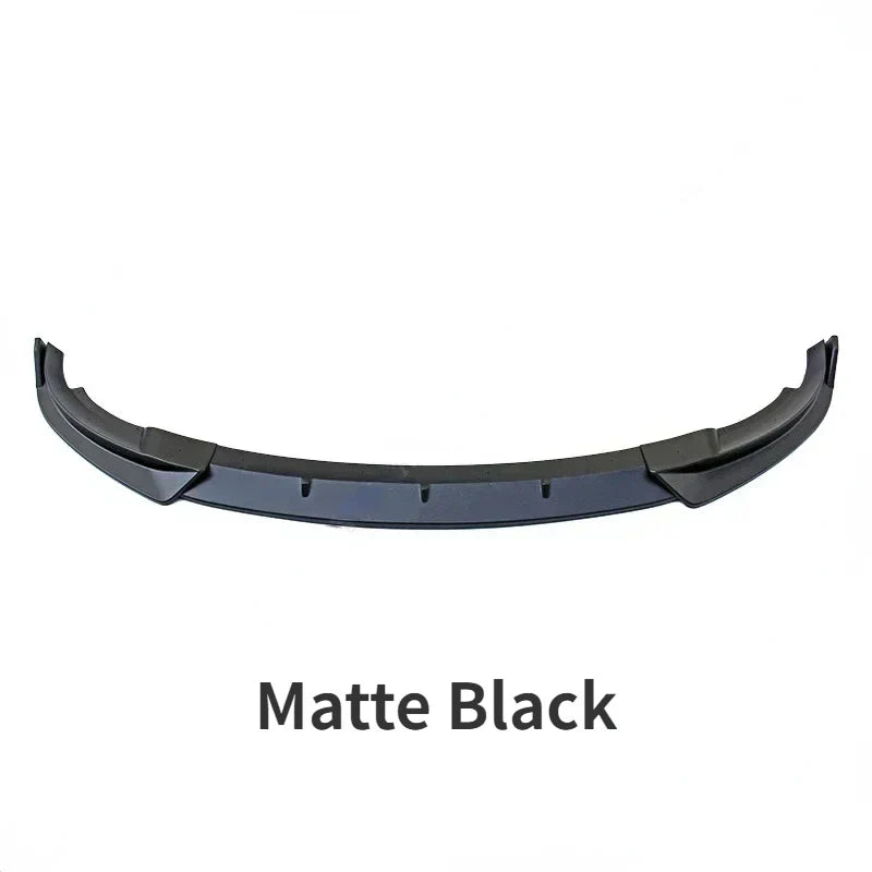 Front Bumper Lip Splitter for Tesla Model Y (2019–2024) | Carbon Look, Matte Black & Gloss Black ABS - 14:200004890#Matte Black-14:200004891#Carbon Look-14:200004889#Gloss Black-  DRIVEN - 7