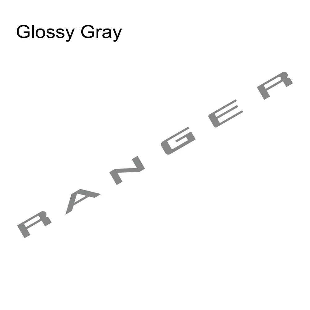 Tailgate Insert & Indent Letter Decal for Ford Ranger (2019–2021) | Vinyl Truck Sticker - 200000182:1052#Matt Black-200000182:496#Matt Silver-200000182:350850#Carbon Fiber-200000182:366#Glossy Yellow-200000182:175#Glossy Blue-  DRIVEN - 14