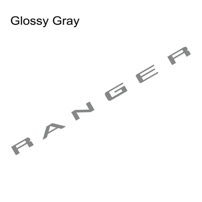 Tailgate Insert & Indent Letter Decal for Ford Ranger (2019–2021) | Vinyl Truck Sticker - 200000182:1052#Matt Black-200000182:496#Matt Silver-200000182:350850#Carbon Fiber-200000182:366#Glossy Yellow-200000182:175#Glossy Blue-  DRIVEN - 14