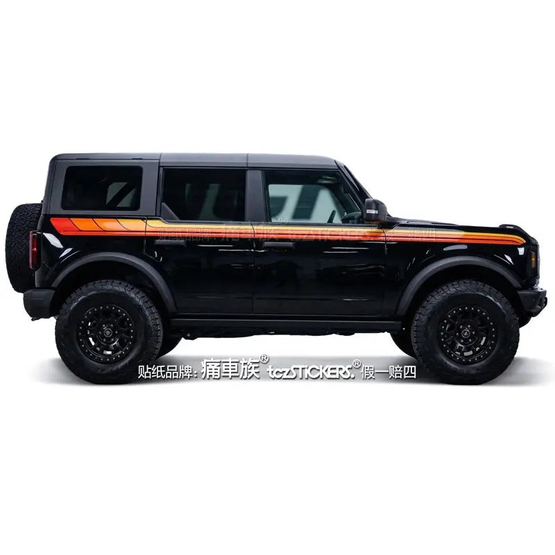Full-Body Appearance Modification Sport Vinyl Decal Kit for Ford Bronco | Customized PVC Wrap - 200000182:175#G-200000182:173#H-200000182:496#I-200000182:350686#J-200000182:691#C-  DRIVEN - 14