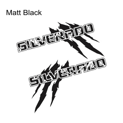 Claw Style Bed Side Decal for Chevrolet Silverado 1500 / 2500 / Z71 / S10 | Pickup Vinyl Graphic - 200000182:200013901#Carbon Fiber;5:361386#70x38.9cm-200000182:200013901#Carbon Fiber;5:100014064#90x50cm-200000182:200013901#Carbon Fiber;5:200000990#40x22cm-200000182:200013901#Carbon Fiber;5:361385#50x27.8cm-200000182:200211869#Colorful Laser;5:361386#70x38.9cm-  DRIVEN - 13