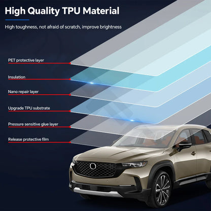 Precut PPF for Mazda CX-50 (2023–2025) | TPU Headlight, Mirror & Pillar Paint Protection Film - 200000182:193#B C Pillars Film;355:203282823#With Tools;5:200000990#Transparent Film-200000182:691#Headlight Film;355:203282823#With Tools;5:200000990#Transparent Film-200000182:29#Rearview Film;355:203282823#With Tools;5:200000990#Transparent Film-  DRIVEN - 6