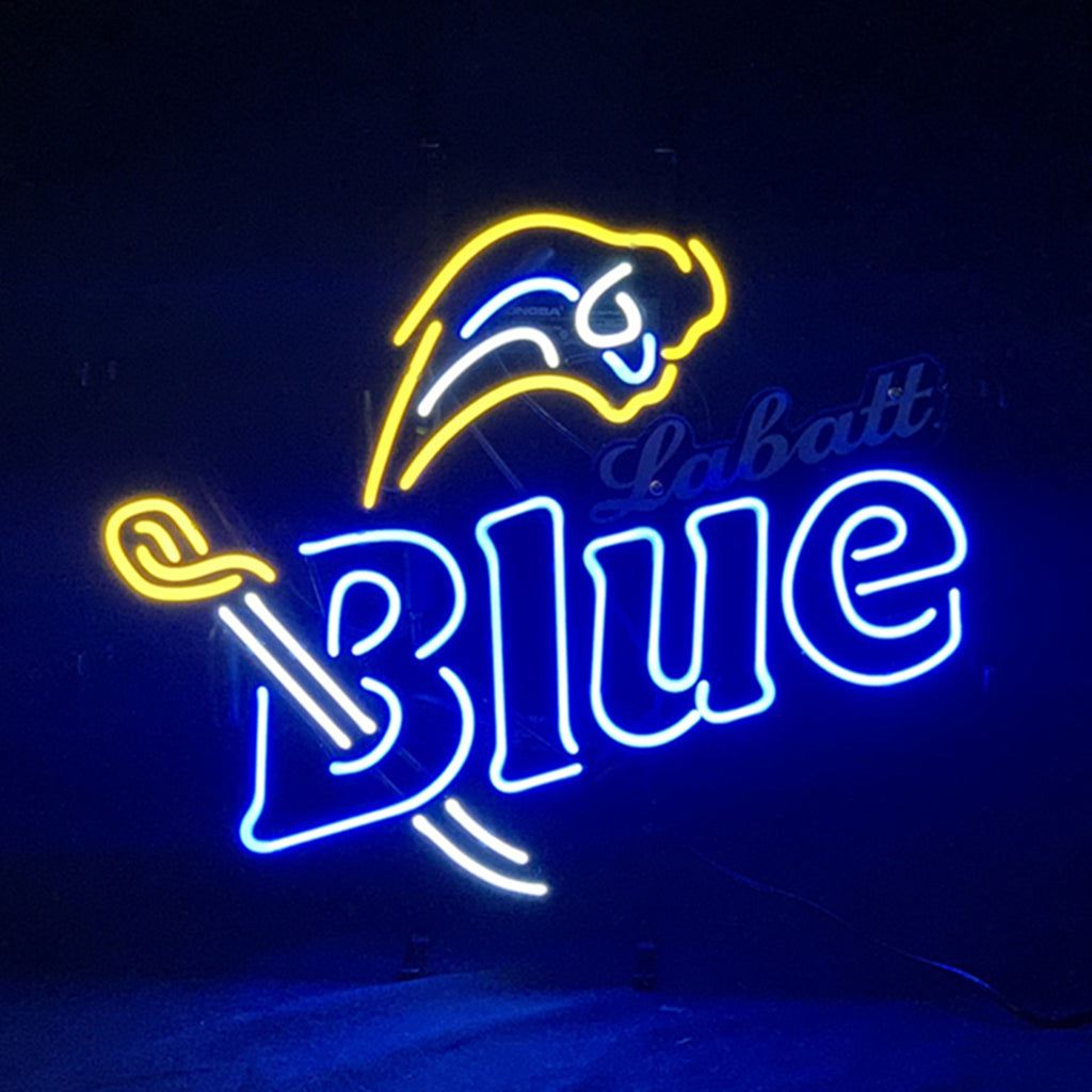 Labatt Blue Beer Rams Neon Signs - MEX077-  DRIVEN - 2