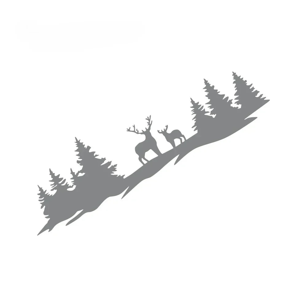 Hunting Deer & Trees Tailgate Decal | 4x4 Off-Road Vinyl Sticker for Pickup Trucks & SUVs - 200000182:350850#Carbon Fiber;5:361385#135x38.7cm-200000182:350850#Carbon Fiber;5:361386#150x43cm-200000182:496#Silver;5:361386#150x43cm-200000182:350686#Gold;5:200000990#100x28.6cm-200000182:350686#Gold;5:361385#135x38.7cm-  DRIVEN - 8