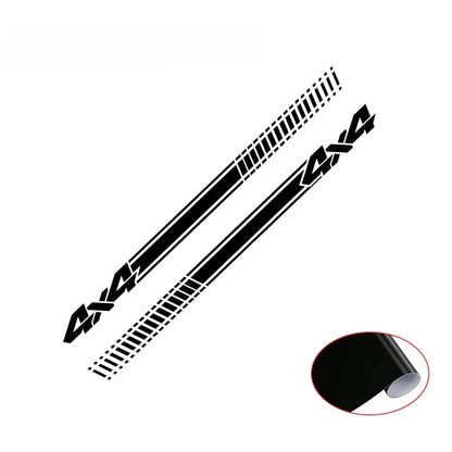 4x4 Off-Road Side Stripe Decal | 2-Piece Self-Adhesive Vinyl Sticker for Pickup Trucks & SUVs - 200000182:350852# Red;5:200000990#110x7.8cm-200000182:10# Gray;5:361385#170x10cm-200000182:175#Silver;5:200000990#110x7.8cm-200000182:350852# Red;5:361385#170x10cm-200000182:173#Carbon Fiber;5:200000990#110x7.8cm-  DRIVEN - 13