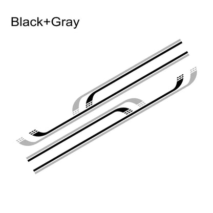 Camper Van Door & Waistline Graphic Decal for Fiat Ducato / Peugeot Boxer / Citroen Relay | 4-Piece Vinyl Kit - 200000182:193#Glossy Black-200000182:29#Glossy White-200000182:691#Glossy Gray-200000182:10#Glossy Red-200000182:175#Black Gray-  DRIVEN - 10