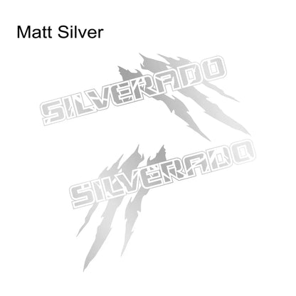 Claw Style Bed Side Decal for Chevrolet Silverado 1500 / 2500 / Z71 / S10 | Pickup Vinyl Graphic - 200000182:200013901#Carbon Fiber;5:361386#70x38.9cm-200000182:200013901#Carbon Fiber;5:100014064#90x50cm-200000182:200013901#Carbon Fiber;5:200000990#40x22cm-200000182:200013901#Carbon Fiber;5:361385#50x27.8cm-200000182:200211869#Colorful Laser;5:361386#70x38.9cm-  DRIVEN - 12