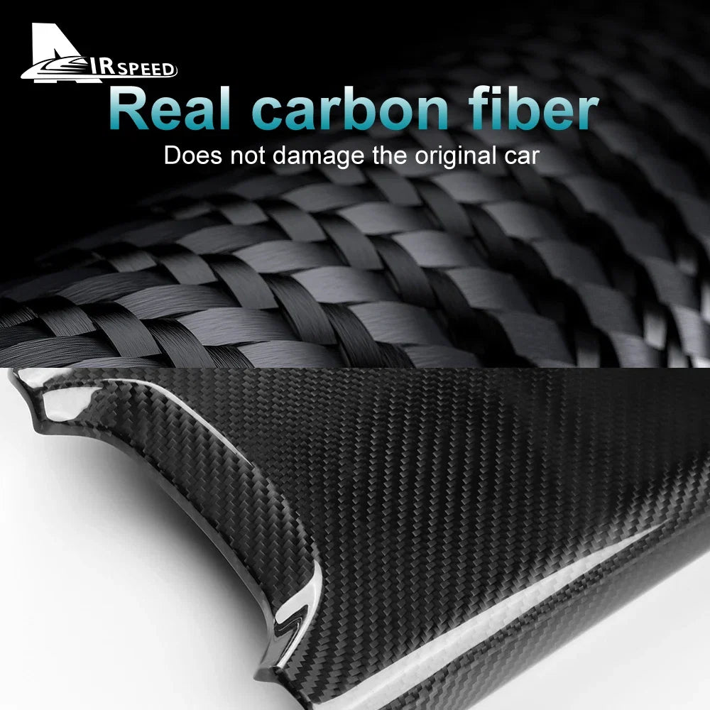 Real Hard Carbon Fiber Interior Sticker for Chevrolet Corvette C8 (2020–2024) | AIRSPEED