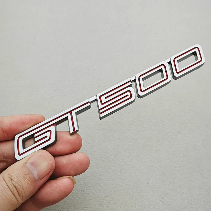 3D Metal GT350 / Shelby / 5.0 Fender & Trunk Badge | Ford Mustang Emblem Sticker - 200000182:350852#GT350 Silver Red-200000182:366#GT500 Silver Red-200000182:691#5.0 V8 Chrome-200000182:10#5.0 V8 Black-200000182:193#5.0 Chrome-  DRIVEN - 14