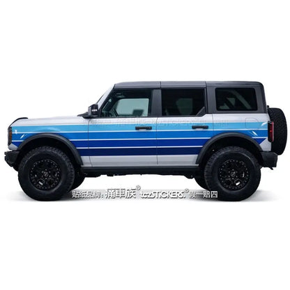 Full-Body Appearance Modification Sport Vinyl Decal Kit for Ford Bronco | Customized PVC Wrap - 200000182:175#G-200000182:173#H-200000182:496#I-200000182:350686#J-200000182:691#C-  DRIVEN - 10