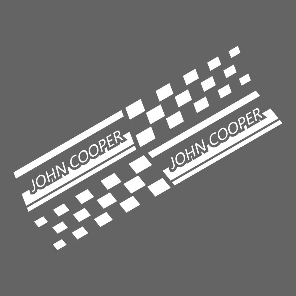 B-Pillar Window Decal for Mini John Cooper Works (R55, R56, R59, R60, R61) | 2-Piece Vinyl Sticker - 200000182:10#For coopers;5:200000990#Black-200000182:29#For countryman;5:100014064#Colorful-200000182:10#For coopers;5:361386#Red-200000182:10#For coopers;5:361385#Silver White-200000182:10#For coopers;5:100014064#Colorful-  DRIVEN - 7