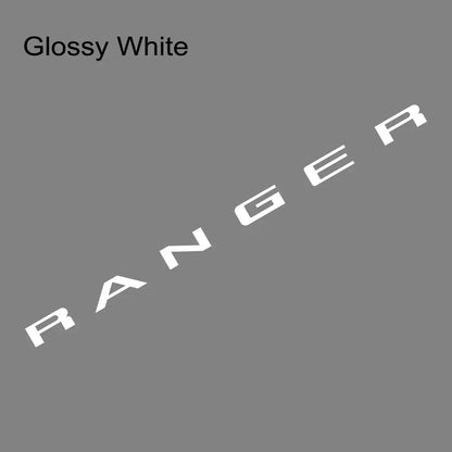 Tailgate Insert & Indent Letter Decal for Ford Ranger (2019–2021) | Vinyl Truck Sticker - 200000182:1052#Matt Black-200000182:496#Matt Silver-200000182:350850#Carbon Fiber-200000182:366#Glossy Yellow-200000182:175#Glossy Blue-  DRIVEN - 12