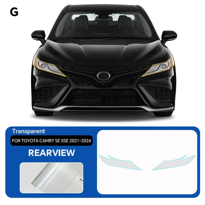 Precut PPF for Toyota Camry SE / XSE (2021–2024) | TPU Headlight & Mirror Paint Protection - 200000182:193#Headlight Film;5:200000990#Transparent Film-200000182:29#Rearview Film;5:200000990#Transparent Film-  DRIVEN - 8