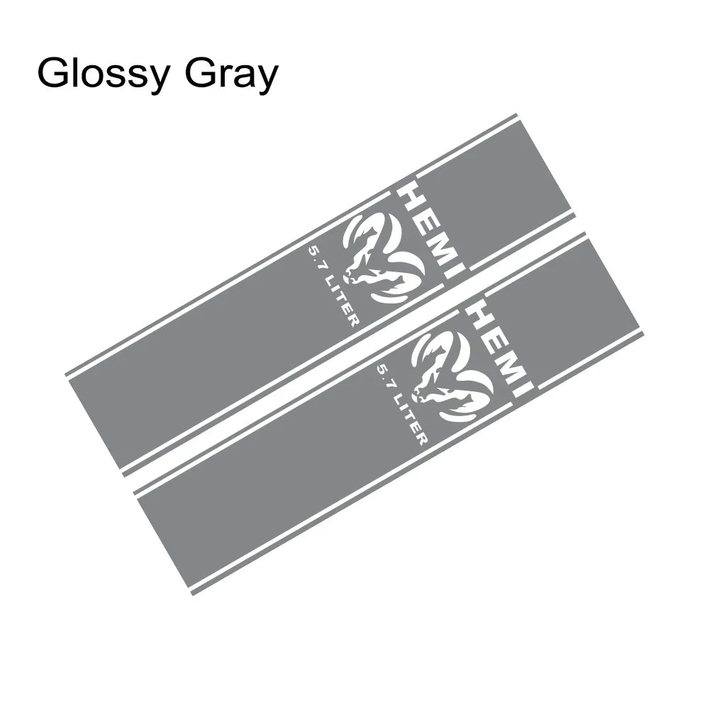 Back Door & Side Decal for Dodge RAM 1500 / 2500 HEMI Rebel 5.7L | Custom Vinyl Truck Sticker - 200000182:29#Glossy White-200000182:691#Glossy Gray-200000182:173#Glossy Blue-200000182:193#Glossy Black-200000182:350853#Matt Sliver-  DRIVEN - 11