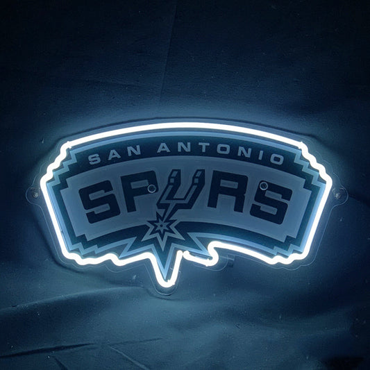 San Antonio Spurs Sport Logo Neon Signs - TN210-  DRIVEN - 2