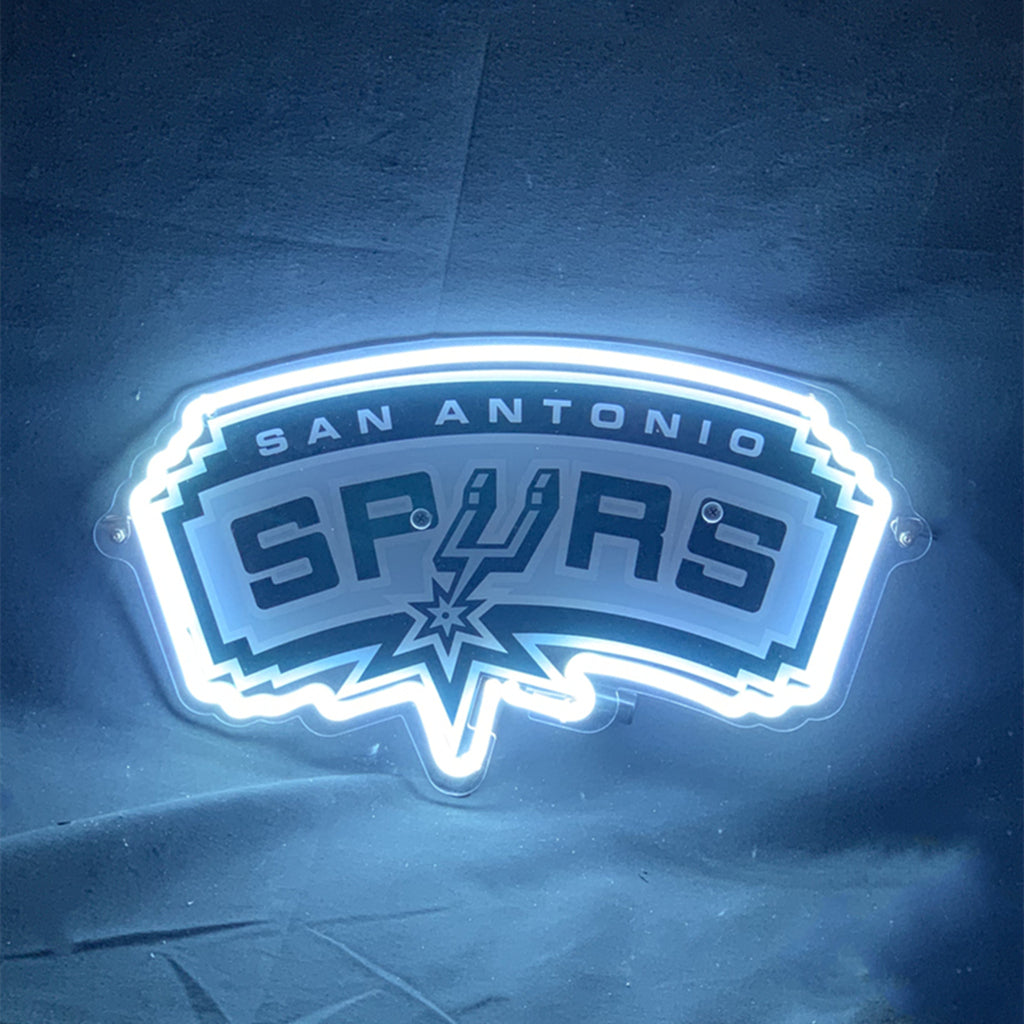 San Antonio Spurs Sport Logo Neon Signs - TN210-  DRIVEN - 3