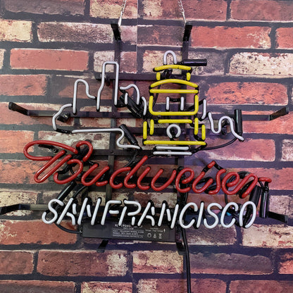 San Francisco City Syline Budweiser Neon Signs - MEXC044-  DRIVEN - 5