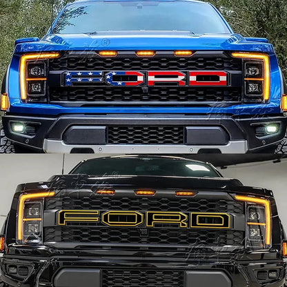 Custom Vinyl Decal Kit for Ford F-150 Raptor 3rd Gen 3.5T (2023) | Special KK Wrap - 200000182:771#l-  DRIVEN - 6