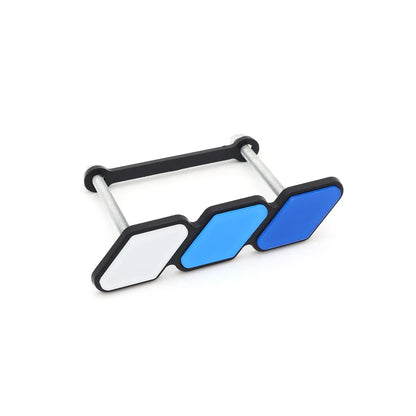 TRD Tri-Color Grille Badge Emblem for Toyota Tacoma / Tundra / 4Runner / Highlander | 3-Piece ABS Set - 200000182:350686#Type 8-200000182:173#Type 6-200000182:496#Type 7-200000182:29#Type 2-200000182:691#Type 3-  DRIVEN - 12