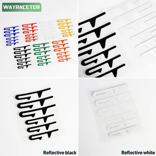 Kia Brake Caliper Decal Set – Hi-Temp Waterproof Reflective GT Vinyl | Sportage, Forte, K5, Stinger, Sorento & More - 200000182:10#Reflective red-  DRIVEN - 2