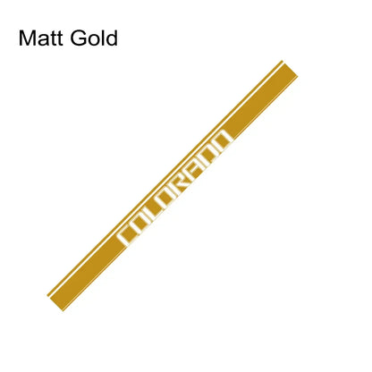 Custom Letter Tailgate Decal for Pickup Trucks | Rear Tail Vinyl Film Graphic - 200000182:366#Glossy Yellow-200000182:173#Glossy Blue-200000182:350850#Matt Gold-200000182:350853#Matt Silver-200000182:29#Glossy White-  DRIVEN - 8