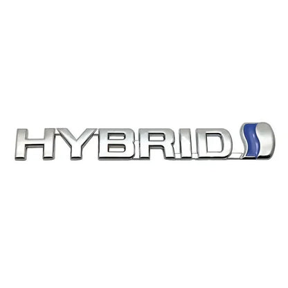 Metal HYBRID Front Grille & Trunk Badge Emblem for Toyota Land Cruiser / Camry | Decal Sticker