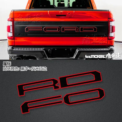 Custom Vinyl Decal Kit for Ford F-150 Raptor 3rd Gen 3.5T (2023) | Special KK Wrap - 200000182:771#l-200000182:200004890#q-200000182:200006152#p-200000182:200013901#o-200000182:200211869#n-  DRIVEN - 22