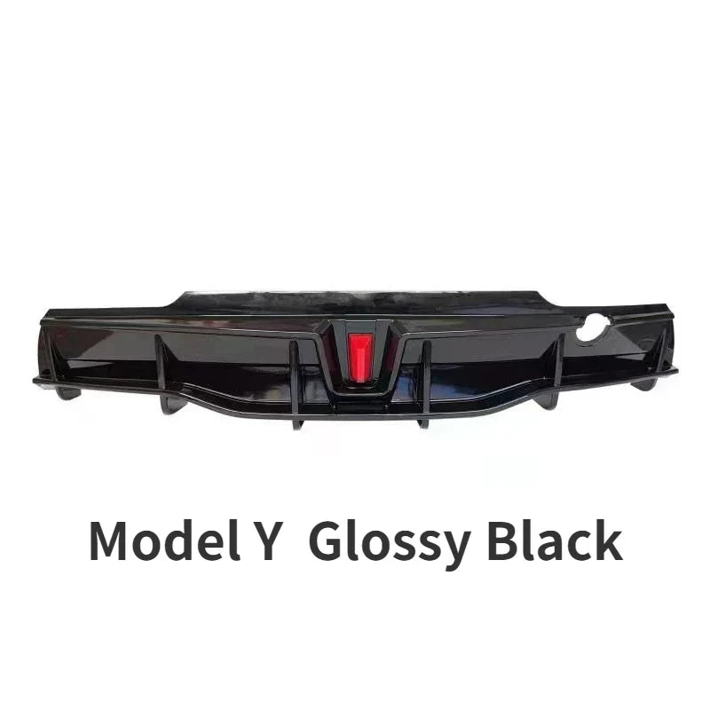 Glossy Black ABS Rear Bumper Diffuser Body Kit for Tesla Model 3 / Model Y (2016–2023) - 14:200001951#Model Y Carbon Look-14:200002130#Model Y Glossy Black-14:200003699#Model Y Matte Black-14:200004891#Model 3 Carbon Look-14:200004890#Model 3 Glossy Black-  DRIVEN - 7