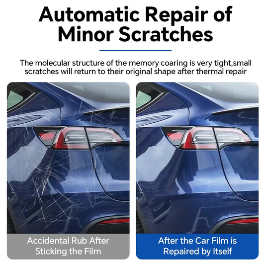 Precut PPF for Tesla Model Y (2020–2024) | 9-Mil TPU Paint Protection Film Clear Bra - 200000182:350686#Fender;5:200000990#Clear Film-  DRIVEN - 2