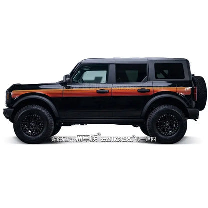 Full-Body Appearance Modification Sport Vinyl Decal Kit for Ford Bronco | Customized PVC Wrap - 200000182:175#G-200000182:173#H-200000182:496#I-200000182:350686#J-200000182:691#C-  DRIVEN - 15