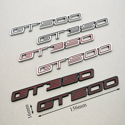 3D Metal GT350 / Shelby / 5.0 Fender & Trunk Badge | Ford Mustang Emblem Sticker - 200000182:350852#GT350 Silver Red-200000182:366#GT500 Silver Red-200000182:691#5.0 V8 Chrome-200000182:10#5.0 V8 Black-200000182:193#5.0 Chrome-  DRIVEN - 6
