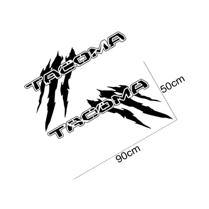 Claw Style Bed Side Decal for Toyota Tacoma TRD / SR5 | Pickup Truck Vinyl Body Graphic - 200000182:193#Glossy Black;5:361385#50x27.8cm-200000182:193#Glossy Black;5:200000990#40x22cm-200000182:200211869#Colorful Laser;5:361385#50x27.8cm-200000182:200211869#Colorful Laser;5:200000990#40x22cm-200000182:350853#Matt Gold;5:100014064#90x50cm-  DRIVEN - 5
