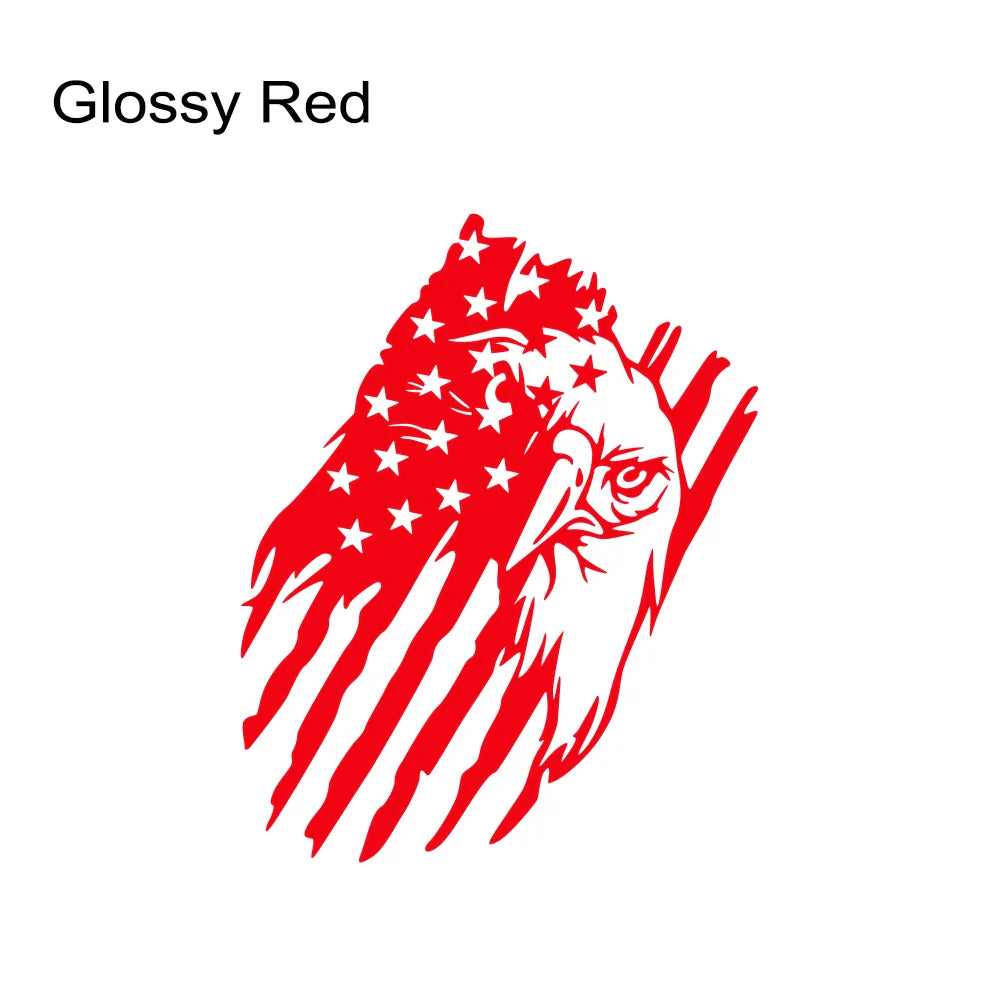American Bald Eagle Flag Tailgate Decal – Pickup Truck Vinyl Sticker | Ford F-150, Tacoma, Hilux, D-Max, Dodge Ram - 200000182:350852#Glossy Orange;5:361385#50x30cm-200000182:350852#Glossy Orange;5:200000990#40x24cm-200000182:366#Glossy Yellow;5:361385#50x30cm-200000182:366#Glossy Yellow;5:200000990#40x24cm-200000182:691#Glossy Gray;5:361385#50x30cm-  DRIVEN - 9