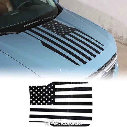 Dedicated Hood Trim Decal Film for Ford Maverick | Premium Color Change Vinyl - 200000182:496#H  black-200000182:173#G black-200000182:200013901#other colors-200000182:350686#J black-200000182:350852#D black-  DRIVEN - 8