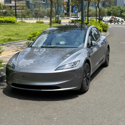 Precut Color Change PPF for Tesla Model 3 Highland (2024–2025) | Black & Glacier Blue PET Film - 200000182:350686#Bright black-200000182:350850#Matte Black-200000182:350852#Matte Black Purple-200000182:200004890#Lake Blue-200000182:200000914#Porsche Matte Grey-  DRIVEN - 12